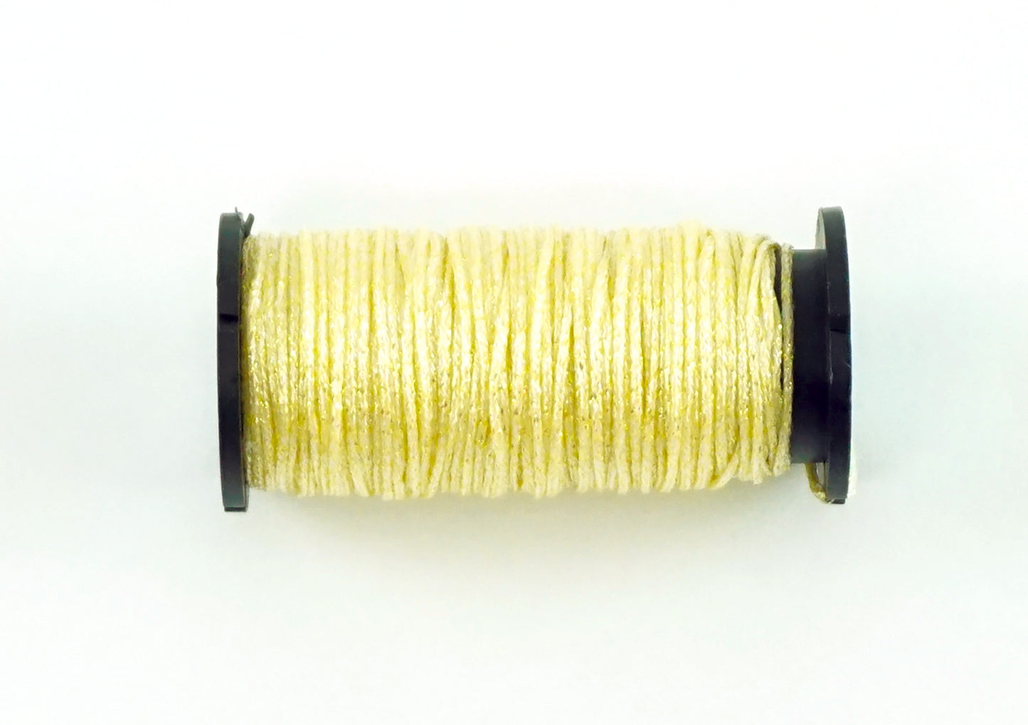 KREINIK BRAID ~ Sunlight Yellow #9100, Size 12 (Med) Braid 10 Meter Spool for Needlepoint by Kreinik