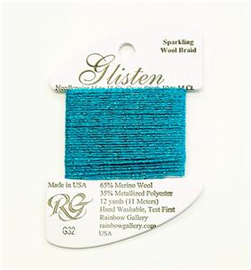 GLISTEN Sparkling Braid #32 Hawaiian Ocean Needlepoint Thread by Rainbow Gallery