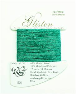 GLISTEN Sparkling Braid #26 Grecian Isle Needlepoint Thread Rainbow Gallery