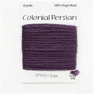3 Ply Persian Wool "Dark Grape" #1310 Needlepoint Thread by Colonial USA Made