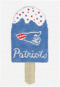 Dream Bar ~ NEW ENGLAND PATRIOTS Football Team ~ handpainted Sports Needlepoint Canvas by Kathy Schenkel