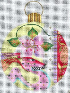 Round ~Julian the Byzantine Dynasty handpainted Needlepoint Canvas by Leigh Design