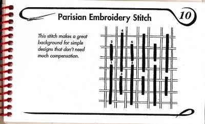BOOK ~ My Favorite Stitches Book by Hyla H. Hurley 33 pages ~ Great Small Size ~ Easy to Travel With