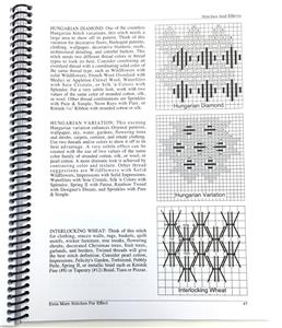 Book ~ "Even More Stitches for Effect" Needlepoint Stitch Book by Suzanne Howren & Beth Robertson