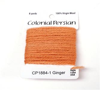 3 Ply Persian Wool "Ginger" #1884 Needlepoint Thread by Colonial USA Made