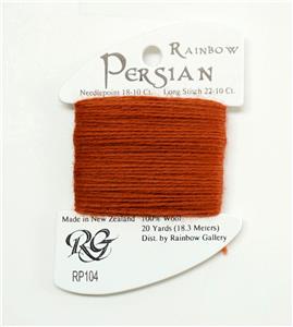 Persian Wool "Clay Pot" #104 Single Ply Needlepoint Thread by Rainbow Gallery