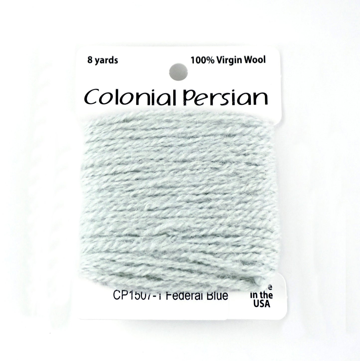 3 Ply Persian Wool "Federal Blue" #1507 Needlepoint Thread by Colonial ~ USA Made
