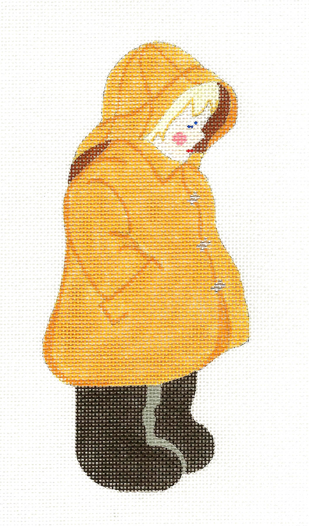 Children's ~ "Christopher Robin" from Winnie the Pooh Children's Story Book handpainted Needlepoint Canvas by Silver Needle