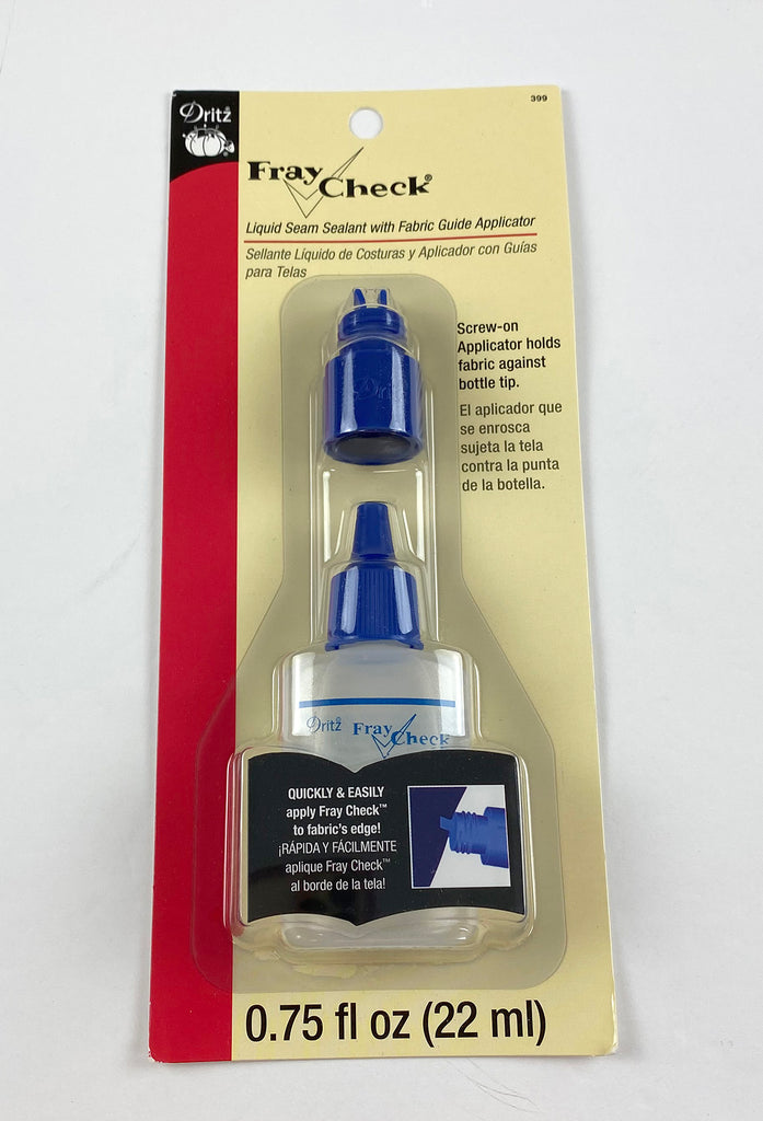 Dritz Fray Check Liquid Canvas & Seam Sealant for Needlepoint, Fabric –  Needlepoint by Wildflowers