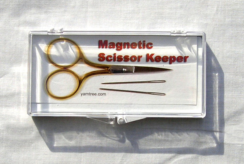 Scissors Keeper ~ Magnetic Scissors & Needle Storage Case for Needlepo –  Needlepoint by Wildflowers