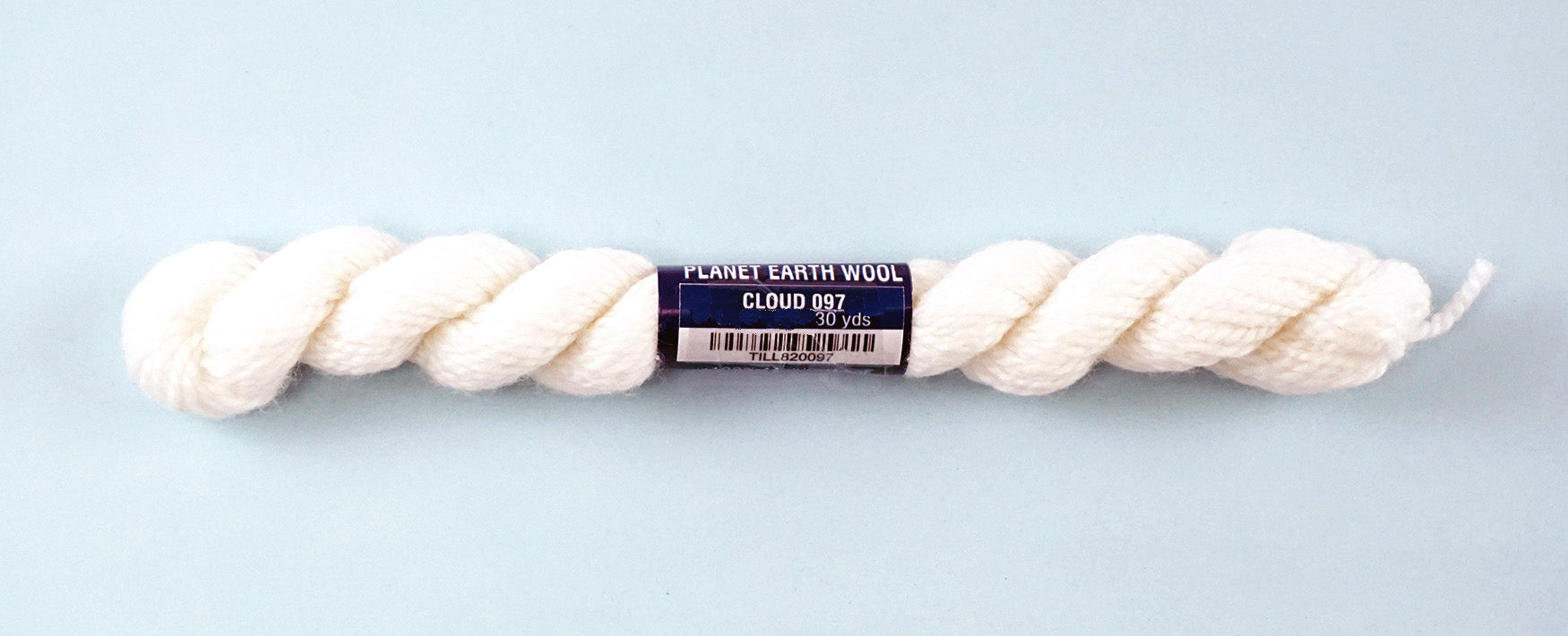 Stitching Thread ~ Planet Earth 100% Merino Wool CLOUD #097 White Need –  Needlepoint by Wildflowers