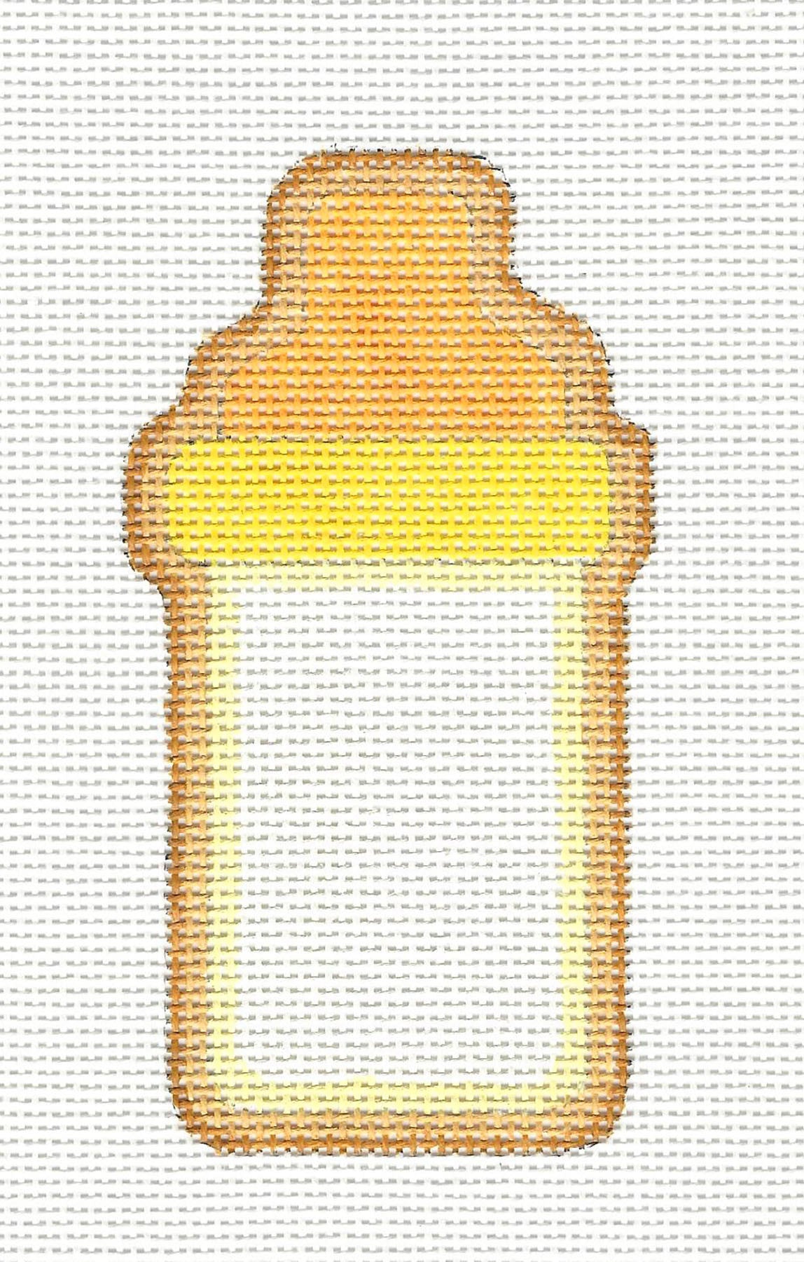 Baby ~ Baby Bottle Ornament handpainted Needlepoint Canvas by Raymond Crawford