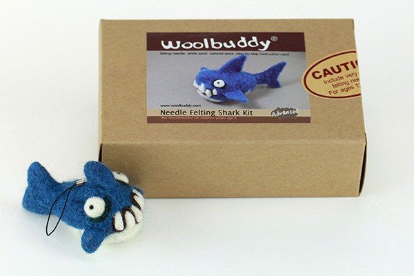 Woolbuddy Needle Felting Kit - Shark – Needlepoint by Wildflowers