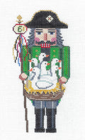 Nutcracker ~ ( 12 Days ) 6 Geese Laying Nutcracker handpainted Needlepoint Ornament by Susan Roberts