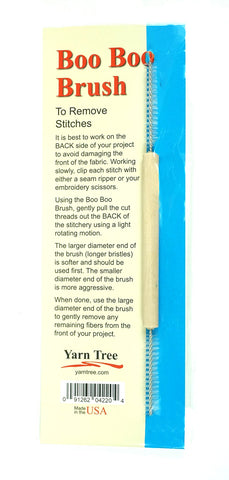 Needlepoint Tool ~ Boo Boo Brush Thread Remover Tool useful in Needlepoint Stitching
