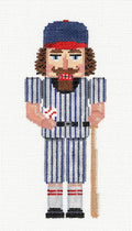 Canvas ~ Nutcracker BASEBALL PLAYER handpainted 18 Mesh Needlepoint Ornament Canvas by Susan Roberts (Copy)