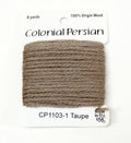 3 Ply Persian Wool "Taupe" #1103 Needlepoint Stitching Thread by Colonial ~ USA Made