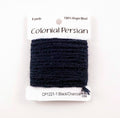 3 Ply Persian Wool "Charcoal" #1221 Stitching Fiber Needlepoint 8 Yard Skein from Colonial