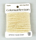 3 Ply Persian Wool Very Light "Hunter Green" #1615 Needlepoint Thread Colonial ~ USA Made