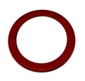 Accessory ~ Dark Red Leather Magnetic COASTER or ORNAMENT Holder for Needlepoint Canvas Ornament LEE