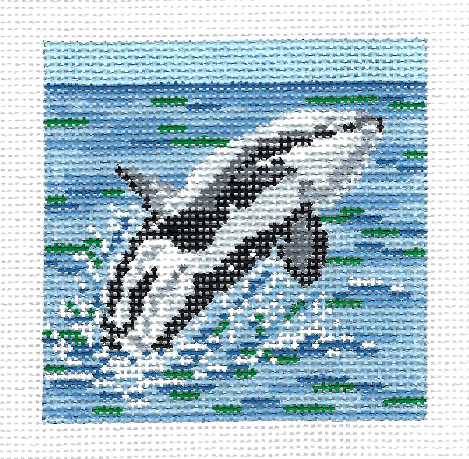 Breaching ORCA Killer Whale handpainted 13 Mesh 4
