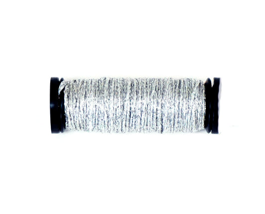 KREINIK BRAID ~ Platinum Silver Size #12 (Medium) #101 Braid 10 Meter Spool of Thread for Needlepoint by Kreinik