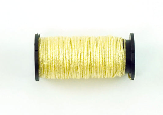 KREINIK BRAID ~ Sunlight Yellow #9100, Size 12 (Med) Braid 10 Meter Spool for Needlepoint by Kreinik