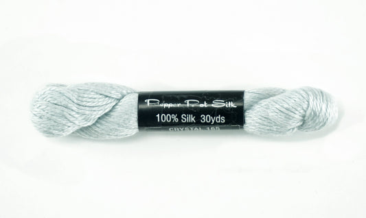 Pepper Pot SILK  #165  "Crystal" Single Ply Needlepoint Stitching Thread by PEPPER POT SILK