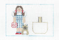WIZARD OF OZ Tooth Fairy Pillow Princess  2 Canvas SET handpainted Needlepoint Canvas by Kathy Schenkel