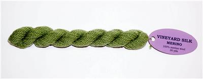 MERINO WOOL ~ Merino Wool Thread Meadow #M-1236 Thread Medium Green for Needlepoint from Wiltex