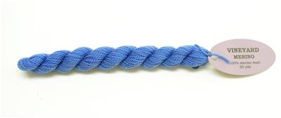 MERINO WOOL ~ Merino Wool Thread Brilliant #M-1087 Thread Rich Blue for Needlepoint from Wiltex