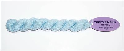MERINO WOOL ~ Merino Wool Thread Wellesley Whistle #M-1208 Thread Light Blue Needlepoint from Wiltex