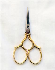 Milanese Italian Embroidery Scissors for Needlepoint, Embroidery, Cross Stitch by Hummingbird House~ Great Gift