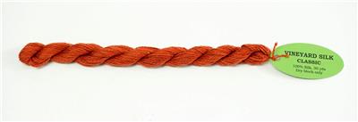 Nantucket Red 100% SILK Thread 30 Yard Skein #C-167 for Needlepoint from Wiltex