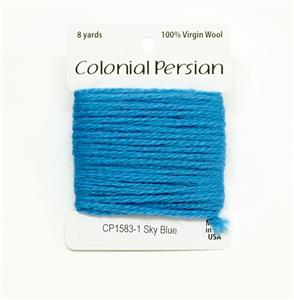 Sky Blue 83 3 Ply Persian Wool Stitching Fiber Needlepoint 8 Yards from Colonial