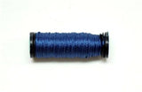 SILK SERICA #5014 Medium Navy Blue 11 Yard Spool 3 Ply for Needlepoint by Kreinik