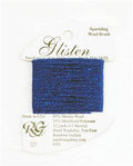 GLISTEN Sparkling Braid #21 Starry Night Deep Blue Needlepoint Thread by Rainbow Gallery