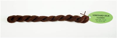 Bark Brown 100% SILK Thread 30 Yard Skein #C038 for Needlepoint from Wiltex