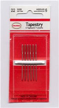 Colonial Tapestry Needle Set of 6 for Needlepoint ~ Made In England ~ Size 22