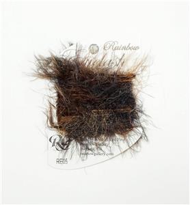 EYELASH Stitching Fiber CHESTNUT #RE05  8 Yard Card Needlepoint Thread Rainbow Gallery
