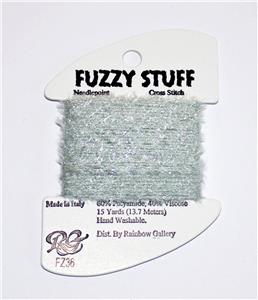 FUZZY STUFF LT. GRAY #FZ36 Stitching Fiber 15 Yards Needlepoint Thread Rainbow Gallery