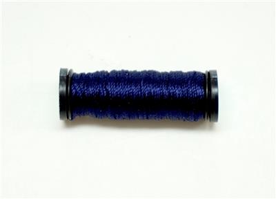 SILK SERICA #5016 Dark Navy Blue 11 Yard Spool 3 Ply for Needlepoint by Kreinik
