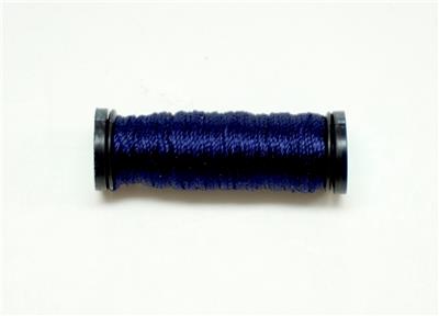 SILK SERICA #5016 Dark Navy Blue 11 Yard Spool 3 Ply for Needlepoint by Kreinik