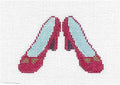 The WIZARD of OZ ~ RUBY SLIPPERS from the WIZARD of OZ handpainted Needlepoint Canvas by Petei from Painted Pony