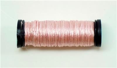 SILK SERICA #1032 Lightest Pink 11 Yard Spool 3 Ply Fiber for Needlepoint by Kreinik