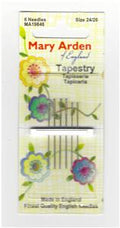 Tapestry Needles ~ Size #24 & #26 ~ Set of 6 by Mary Arden ~ England ~ for Needlepoint