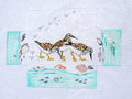 Brick Cover ~ Shore Birds Brick Cover Door Stop handpainted Needlepoint Canvas by Susan Roberts