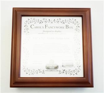 Sudberry House Lg. CAROL'S FANCYWORK BOX for Needlepoint & Cross Stitch