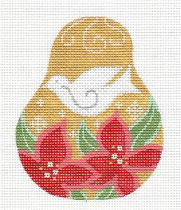 Pear ~ White Dove Pear handpainted Needlepoint Canvas by CH Designs from Danji
