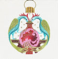 Round ~Justinian the Byzantine Dynasty handpainted Needlepoint Canvas ~ Leigh Design